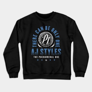 A.J. Styles There Can Only Be One Crewneck Sweatshirt